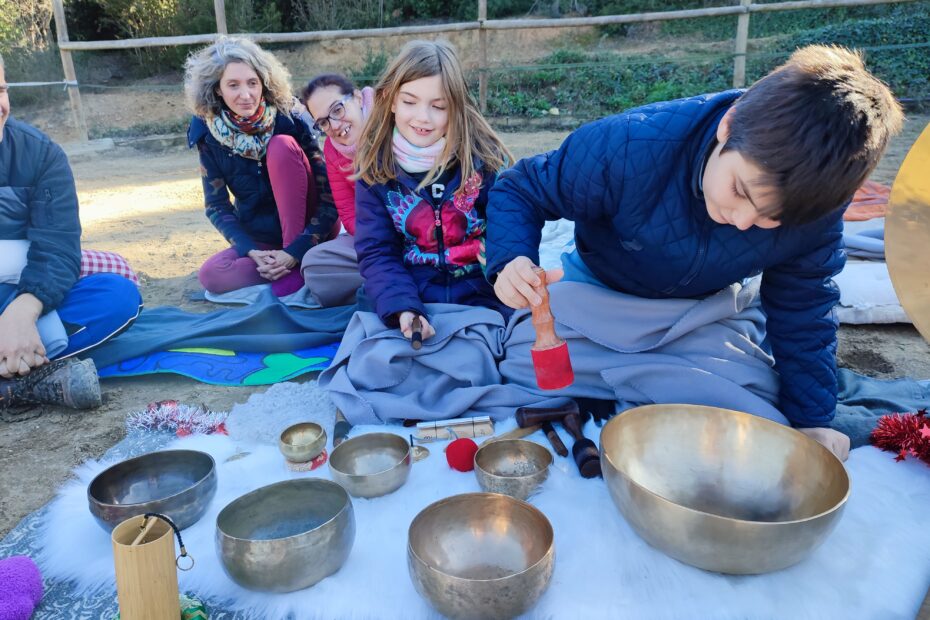 Cuencos Tibetanos para niños con Montriana