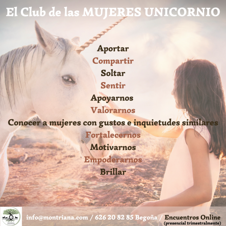 CLUB MUJERES UNICORNIO UN CIRCULO DE MUJERES EN MONTRIANA HORSES EXPRESSIONS